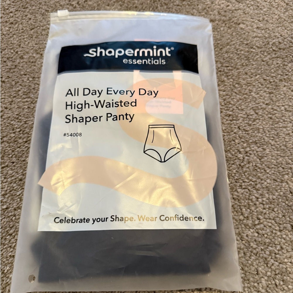 Shapermint Black High-Waisted Shaper Panty